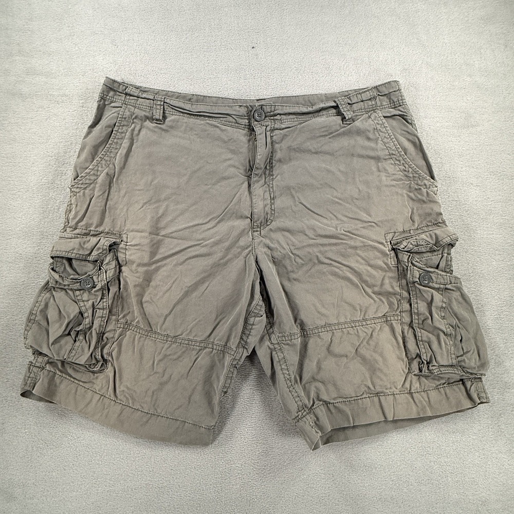 Magellan Shorts Mens 42 Gray Cargo Outdoors Fish Gear Del Rio